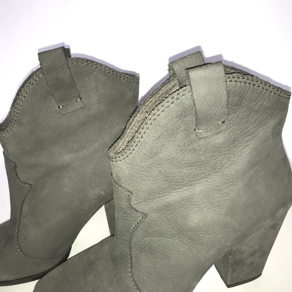 Zara suede cowboy booties - Picture 5 of 13